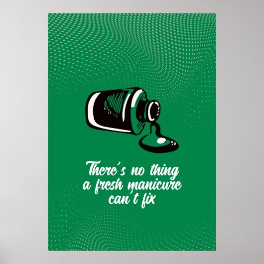 Nail Lover Fresh Mani Print ポスター (正面)