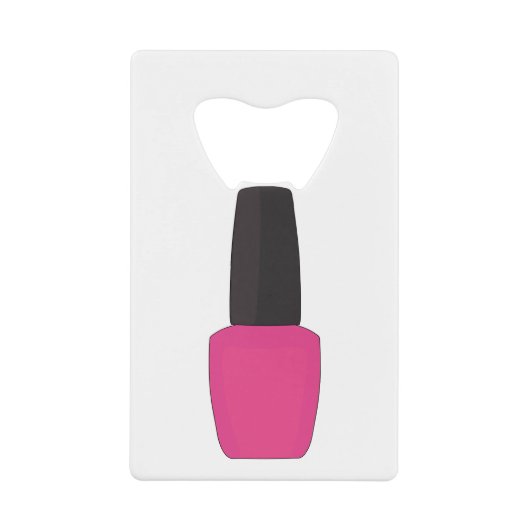 Nail Polish Bottle クレジットカード栓抜き (正面)