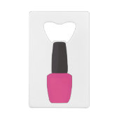 Nail Polish Bottle クレジットカード栓抜き (裏面)