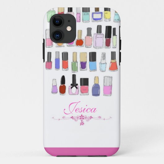 Nail polish bottles Case-Mate iPhoneケース (裏面)