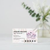 Nail Polish | Manicured Hands Drawing 名刺 (スタンド正面)