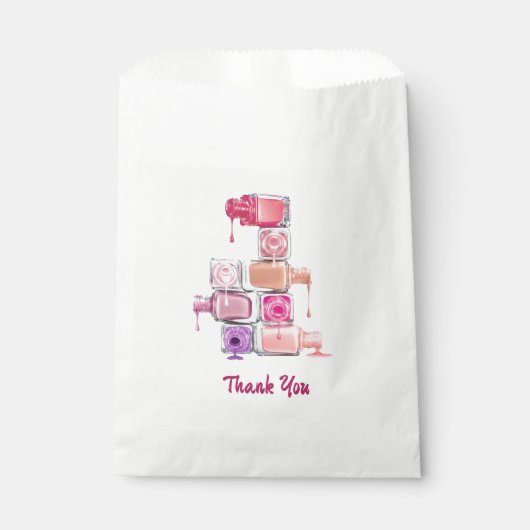 Nail Polish Stack Custom Favor Bag フェイバーバッグ (正面)