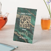 Nail Salon Venmo QR Code Payment | Scan to Pay  台座サイン (インサイチュ)
