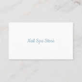 Nail Spa Business Cards 名刺 (裏面)