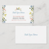 Nail Spa Business Cards 名刺 (正面/裏面)