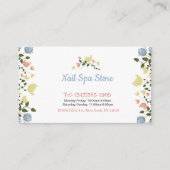 Nail Spa Business Cards 名刺 (正面)