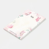Nail Studio Custom Pink Butterflies ポストイット (アングル)