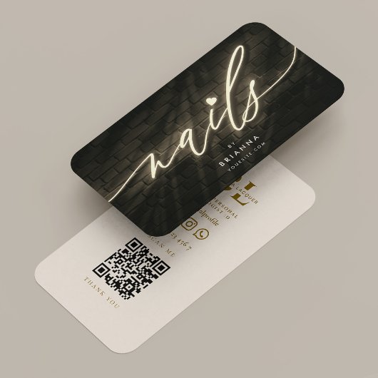 Nail Tech Nail Artist Manicure Specialist Sand 名刺