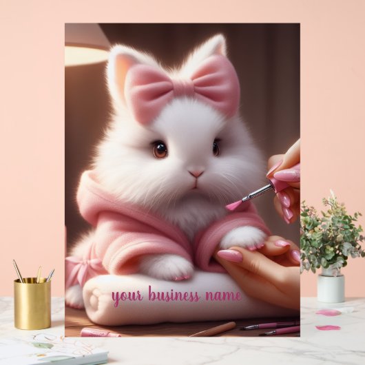 Nail Tech Sign アクリルサイン (ウェディング)