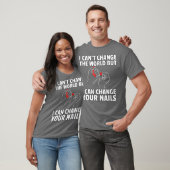 Nail Tech Technician Polish Cosmetologist Tシャツ (ユニセックス)