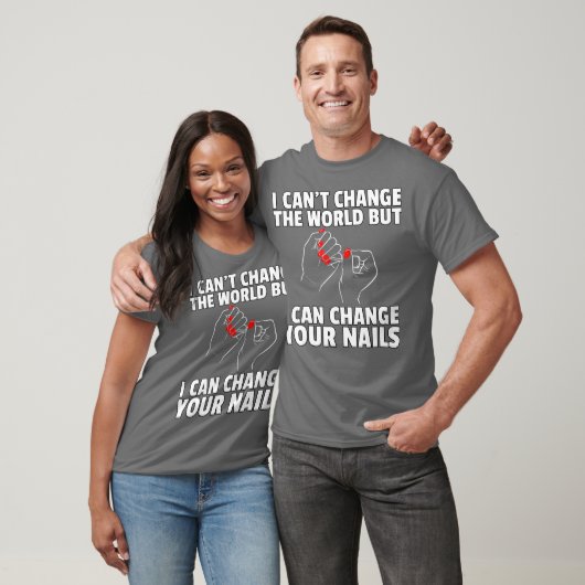 Nail Tech Technician Polish Cosmetologist Tシャツ (ユニセックス)