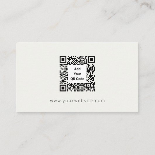 Nail Technician Licensed Nail Tech Business Card 名刺 (裏面)