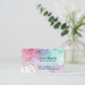 💅🏻 Nail Technician QR 名刺 (スタンド正面)