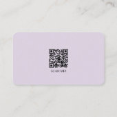 💅🏻 Nail Technician QR 名刺 (裏面)