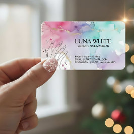💅🏻 Nail Technician QR 名刺