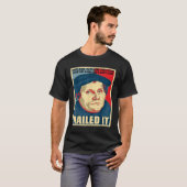 Nailed It Protestant Reformation Day Martin Luther Tシャツ (正面フル)