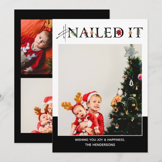 #NailedItの写真 シーズンカード (正面/裏面)