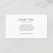 Nails Artist Dripping Rosegold Glitter 名刺 (裏面)