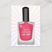 Nails Manicure Pedicure Beauty Nail Artist Modern 名刺 (正面)