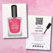 Nails Manicure Pedicure Beauty Nail Artist Modern 名刺