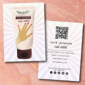 Nails Manicure Pedicure Beauty Nail Artist Unique 名刺