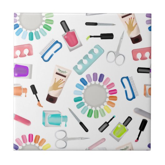 Nails Manicure Pedicure Beauty Salon タイル (正面)