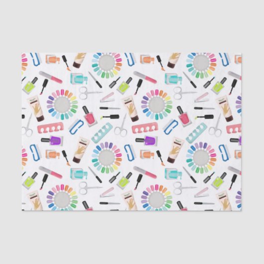 Nails Manicure Pedicure Beauty Salon  薄葉紙 (正面)