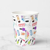 Nails Manicure Pedicure Mani Pedi Girls Birthday 紙コップ (右)