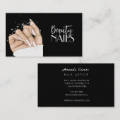 Nails Salon Business Card 名刺 (正面/裏面)