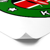Nairobi Kenya ポスター (角)