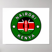 Nairobi Kenya ポスター (正面)