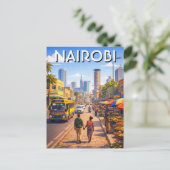 Nairobi Kenya ポストカード (スタンド正面)