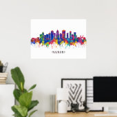 Nairobi Kenya Skyline ポスター (ホームオフィス)