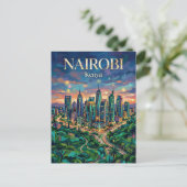 Nairobi Upper Hill Kenya ポストカード (スタンド正面)
