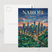 Nairobi Upper Hill Kenya ポストカード (正面/裏面)