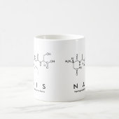 Naisペプチド名mug コーヒーマグカップ (中央)