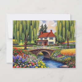 NAIVE ART design postcard ポストカード