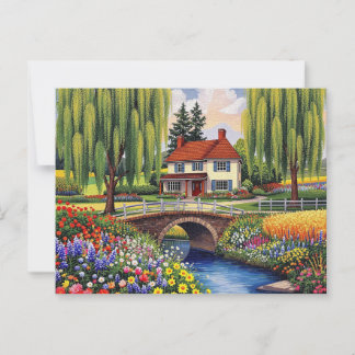 NAIVE ART design postcard ポストカード