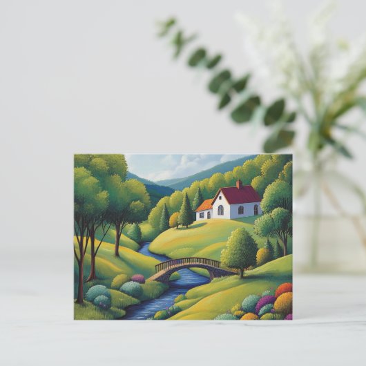 NAIVE ART postcard ポストカード (スタンド正面)