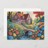 NAIVE ART postcard ポストカード (正面/裏面)