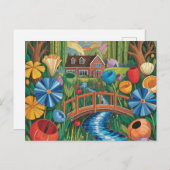 NAIVE ILLUSTRATION postcard ポストカード (正面/裏面)