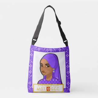 Najwaの花柄のトート クロスボディバッグ