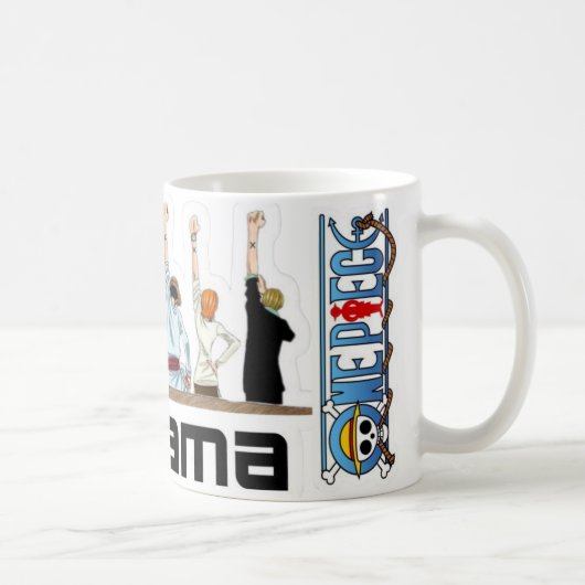 🌊🏴‍☠️"Nakama" Crew 🏴‍☠️🌊 コーヒーマグカップ (右)