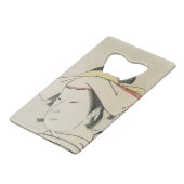 Nakamura Noshio TonaseとしてII、1795年 クレジットカード栓抜き (正面アングル)