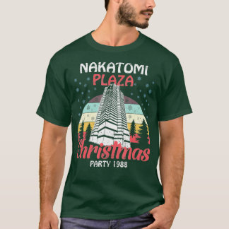 Nakatomi Plaza Christmas Party 1988 Funny Xmas Vin Tシャツ