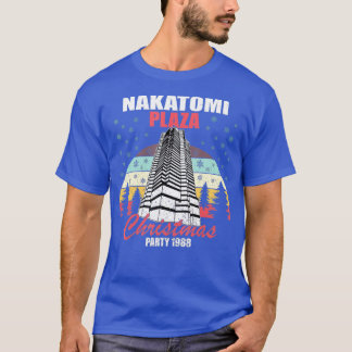 Nakatomi Plaza Christmas Party 1988 Funny Xmas Vin Tシャツ