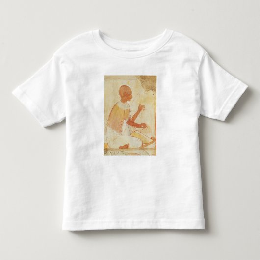 Nakhtの墓から、歌っている盲目のハープ奏者 トドラーTシャツ (正面)