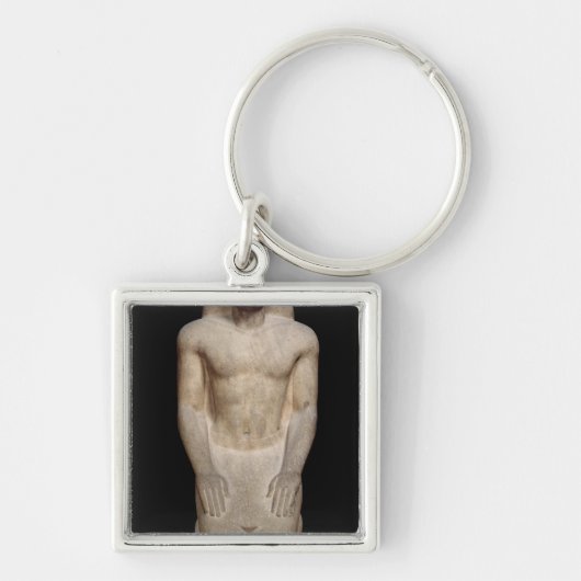 Nakhtorhebのひざまずくことの彫像 キーホルダー (正面)