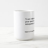 Nakorの生命は説明的なダンスをひっくり返します コーヒーマグカップ (中央)