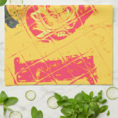 Nakupenda - I Love U Swahili Word文字意味アート キッチンタオル (折り畳み)